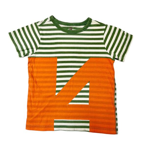 Tea Collection Graphic Number Tee Size 6/7 - Picture 1 of 5